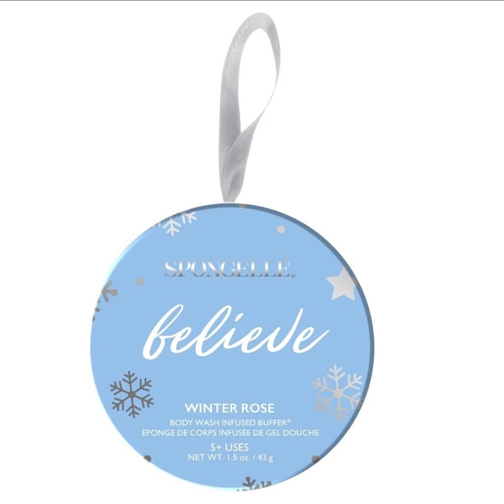 Spongellé Winter Rose Body Wash Infused Buffer